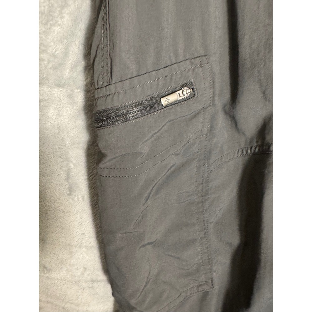 Columbia Men's Omni Shade Sun Protection Cargo Hiking Pants Gray Size 34W 34L - Picture 3 of 11